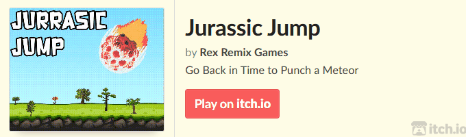 Jurassic Jump Itch Widget Jurassic Jump Itch Widget