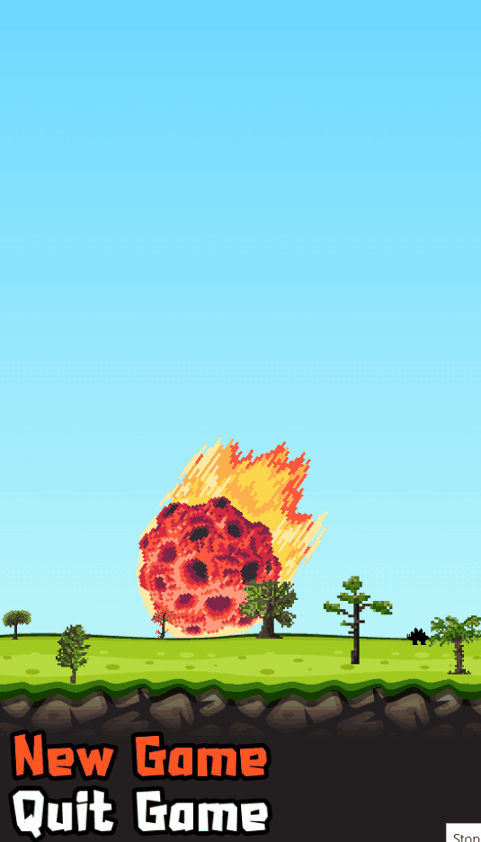 Jurassic Jump Title Screen Explode Jurassic Jump Title Screen Explode